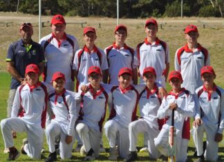 Under 15s represent KI in Calaby Shield