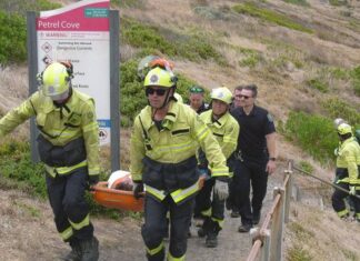 Woman rescued from water at Petrel Cove at Encounter Bay