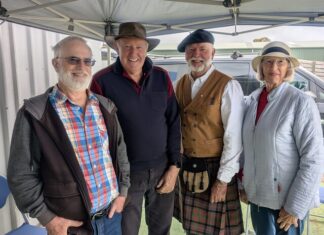Celebrating the final plank on the Independence hull: PHOTOS