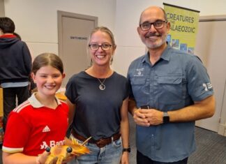 Big turn out for ‘Creatures of the Palaeozoic’ talk at KI Council Chambers