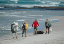 Microplastics on agenda for KI pub talk, beach sampling day