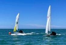 Ideal conditions for sailing at the KI Yacht Club