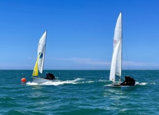 Ideal conditions for sailing at the KI Yacht Club