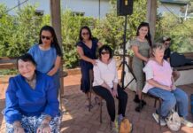 Building a community hub at Parndana with a little help