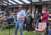 Black Dog riders hear about one man’s bushfire mental health journey