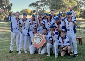 Wisanger Seniors win KI cricket shield for 2025/2026