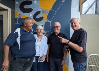 New artwork on Penneshaw ferry terminal precedes new boats