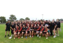 KI’s Bella Walden playing for West Adelaide U18 Girls