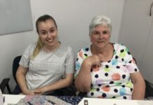 CWA Ligurian Ladies enjoy sewing and sushi