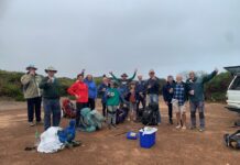 Brisk, blustery trek for KI Walking Club