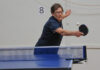 Masters Games table tennis makes a racket
