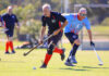 Hockey action at SA Masters Games
