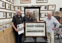 Historic Print donated to RSL